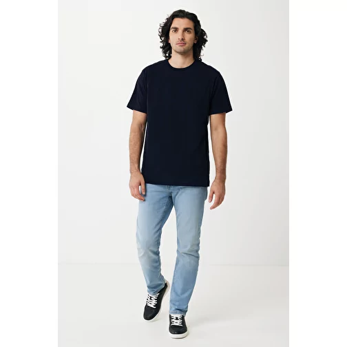 Iqoniq Kakadu relaxed T-shirt en coton recyclé, bleu marine, Image 8
