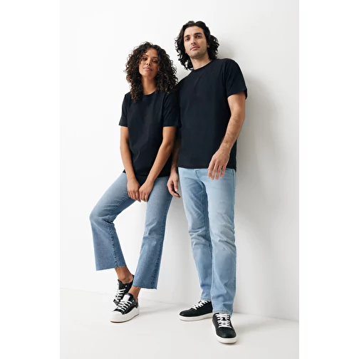 Iqoniq Kakadu relaxed T-shirt en coton recyclé, noir, Image 4