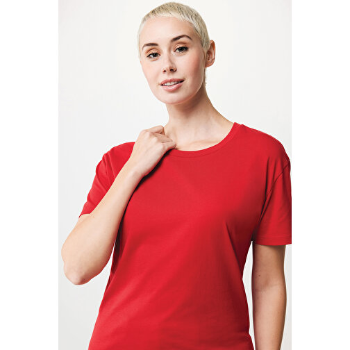 Iqoniq Yala Damen T-Shirt Aus Recycelter Baumwolle, Rot , rot, 30% recycelte und 70% biologische Baumwolle, XXS, 59,00cm x 0,50cm x 44,00cm (Länge x Höhe x Breite), Bild 7