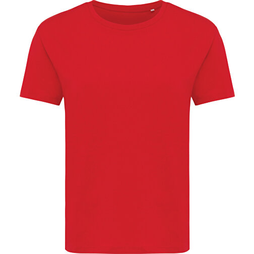 Iqoniq Yala Damen T-Shirt Aus Recycelter Baumwolle, Rot , rot, 30% recycelte und 70% biologische Baumwolle, XS, 62,00cm x 1,00cm x 47,00cm (Länge x Höhe x Breite), Bild 1