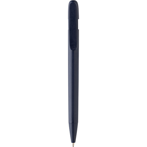 Penna Devin Solid in rABS certificato GRS, blu navy, Immagine 4