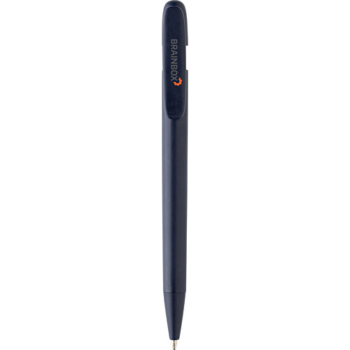 Devin Solid Stift Aus GRS Zertifiziertem RABS, Navy Blau , navy blau, ABS - recycelt, 14,00cm (Höhe), Bild 7