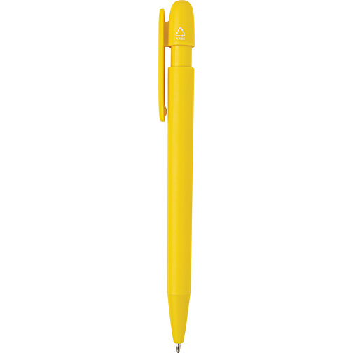 Penna Devin Solid in rABS certificato GRS, giallo, Immagine 6