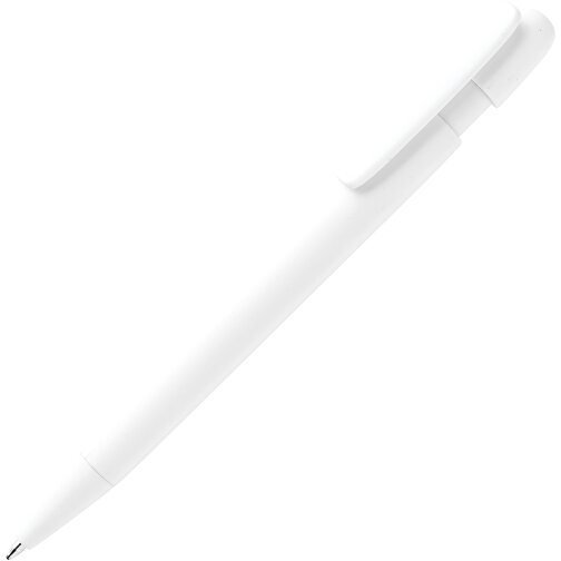 Stylo Devin Solid en rABS certifié GRS, blanc, Image 2