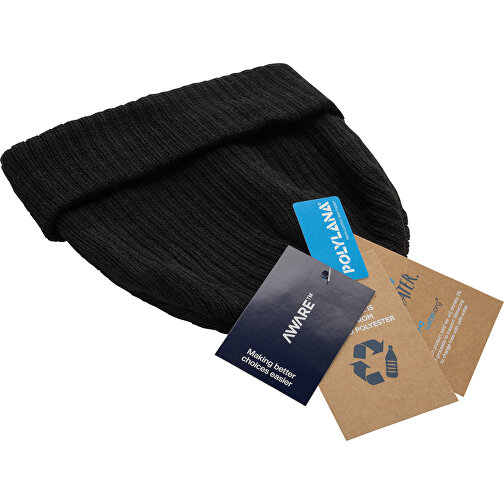 Gorro Pryor AWARET Polylana® con puños, negro, Imagen 3