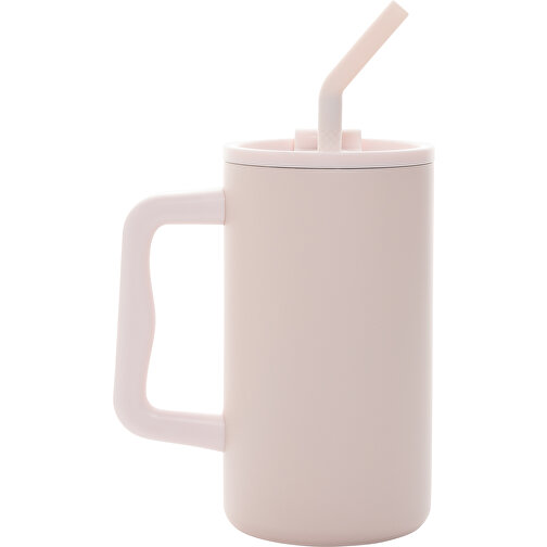 Cube-mugg tillverkad av RCS-återvunnet stål 800 ml, rosa, Bild 3