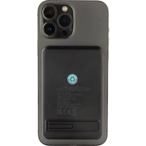 Chargeur Powerbase 3 en 1 en plastique RCS avec banque de puissance, noir, Image 2