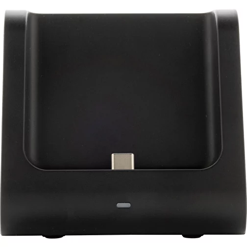 Chargeur Powerbase 3 en 1 en plastique RCS avec banque de puissance, noir, Image 6