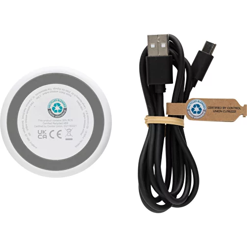 Magnapad chargeur magnétique 3 en 1 15W en plastique RCS r, blanc, Image 3