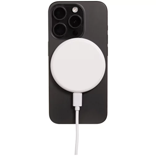 Magnapad chargeur magnétique 3 en 1 15W en plastique RCS r, blanc, Image 4