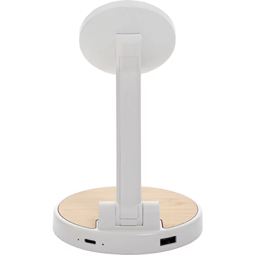 Support de charge magnétique Ontario 2-en-1 15W en plastique RCS r, blanc, Image 5