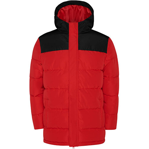 Tallin Steppjacke Für Kinder , rot / schwarz, Taft 100% Polyester, Lining,  100% Polyester, Padding/filling,  100% Polyester, 6, , Bild 1