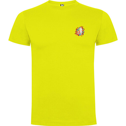 Dogo Premium T-Shirt Für Kinder , lemon lime, Single jersey Strick 100% Baumwolle, 165 g/m2, 5/6, , Bild 2