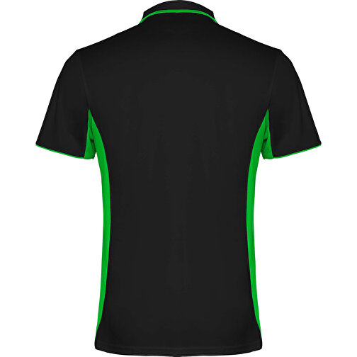 Montmelo Sport Poloshirt Unisex , schwarz / limone, Piqué Strick mit Cool Fit Finish 100% Polyester, 150 g/m2, L, , Bild 3