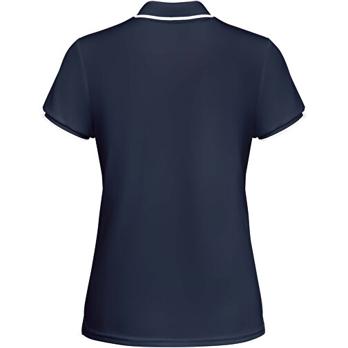 Tamil Sport Poloshirt Für Damen , navy blue / weiß, Piqué Strick mit Cool Fit Finish 50% Recyceltes Polyester, 50% Polyester, 140 g/m2, XL, , Bild 3