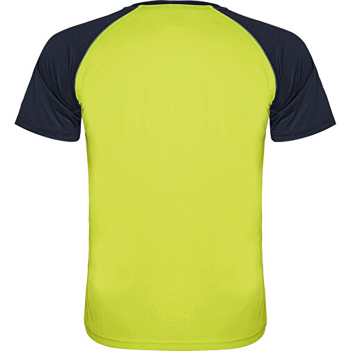 Indianapolis Sport T-Shirt Für Kinder , fluor yellow / navy blue, Mesh mit Cool Fit Finish 100% Polyester, 140 g/m2, 4, , Bild 3