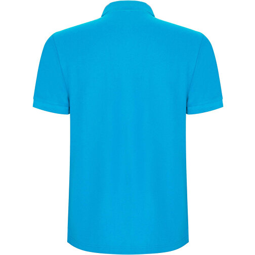 Pegaso Premium Poloshirt Für Kinder , türkis, Piqué Strick 60% Baumwolle, 40% Polyester, 190 g/m2, 11/12, , Bild 3