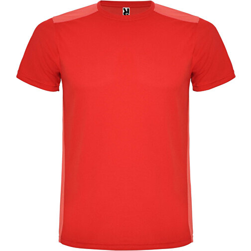 Detroit Sport T-Shirt Für Kinder , rot, Mesh mit Cool Fit Finish 100% Polyester, 130 g/m2, Contrast fabric, Mesh mit Cool Fit Finish 100% Polyester, 130 g/m2, 8, , Bild 1