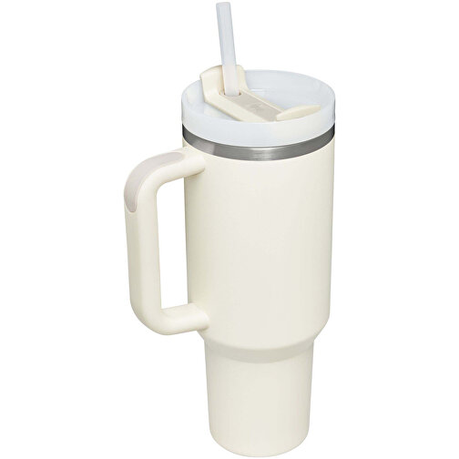 Stanley 1200 Ml Quencher H2.0 Thermobecher , creme, Recycelter Edelstahl, 10,00cm x 31,80cm x 14,80cm (Länge x Höhe x Breite), Bild 3