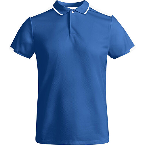 Tamil Sport Poloshirt Für Herren , royalblau / weiß, Piqué Strick mit Cool Fit Finish 50% Recyceltes Polyester, 50% Polyester, 140 g/m2, S, , Bild 1