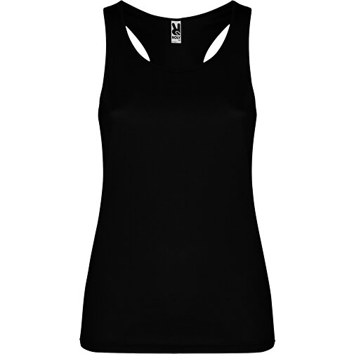 Schura Sport Top Für Damen , schwarz, Piqué Strick mit Cool Fit Finish 100% Polyester, 140 g/m2, S, , Bild 1