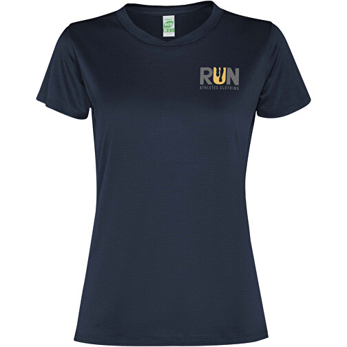 Slam Sport T-Shirt Für Damen , navy blue, Mesh mit Cool Fit Finish 100% Recyceltes Polyester, 100 g/m2, Contrast fabric, Mesh mit Cool Fit Finish 100% Recyceltes Polyester,, 2XL, , Bild 2