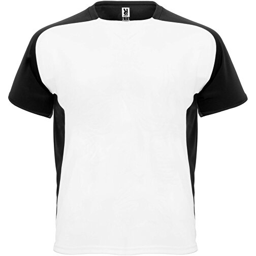 Bugatti T-Shirt Unisex Aus Recyceltem Material , weiss / schwarz, Mesh mit Cool Fit Finish 100% Polyester, 140 g/m2, S, , Bild 1