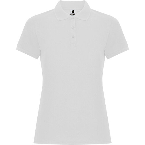 Pegaso Premium Poloshirt Für Damen , weiss, Piqué Strick 60% Baumwolle, 40% Polyester, 190 g/m2, 2XL, , Bild 1