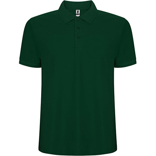 Pegaso Premium Poloshirt Für Herren , dunkelgrün, Piqué Strick 60% Baumwolle, 40% Polyester, 190 g/m2, XL, , Bild 1