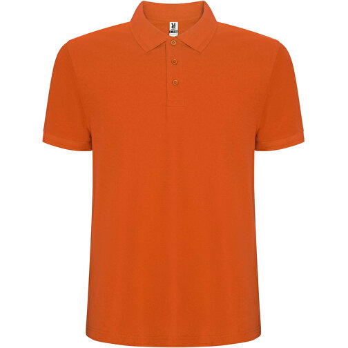 Pegaso Premium Poloshirt Für Herren , orange, Piqué Strick 60% Baumwolle, 40% Polyester, 190 g/m2, 2XL, , Bild 1