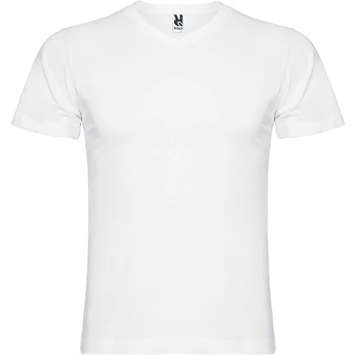 T-shirt a maniche corte con scollo a V da uomo Samoyedo, Immagine 1