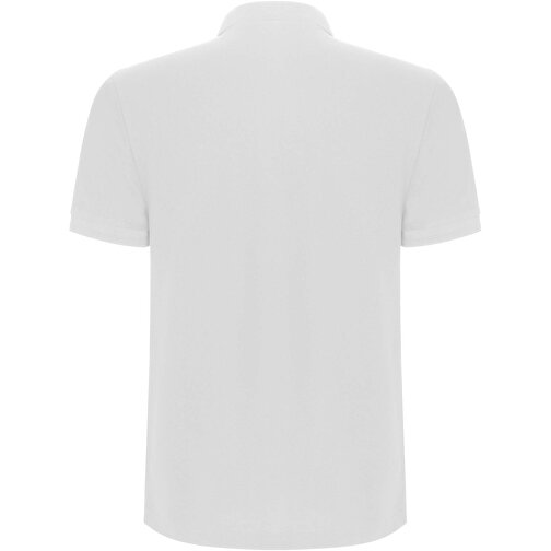 Pegaso Premium Poloshirt Für Herren , weiß, Piqué Strick 60% Baumwolle, 40% Polyester, 190 g/m2, M, , Bild 3