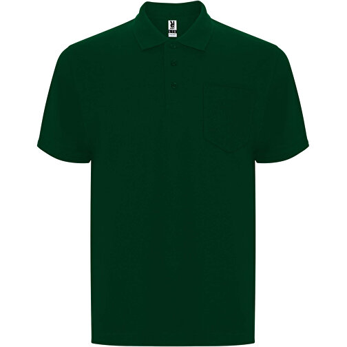 Centauro Premium Poloshirt Unisex , dunkelgrün, Piqué Strick 60% Baumwolle, 40% Polyester, 190 g/m2, M, , Bild 1