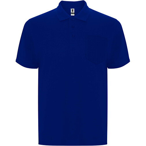 Centauro Premium Poloshirt Unisex , blau, Piqué Strick 60% Baumwolle, 40% Polyester, 190 g/m2, M, , Bild 1