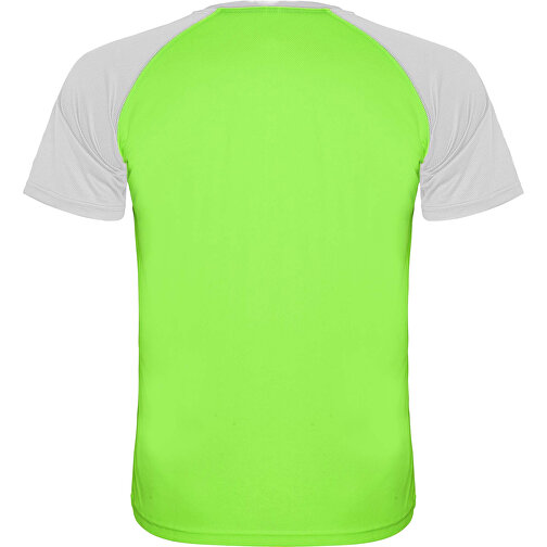 Indianapolis T-Shirt Unisex Aus Recyceltem Material , fluor green / weiss, Mesh mit Cool Fit Finish 100% Polyester, 140 g/m2, 2XL, , Bild 3