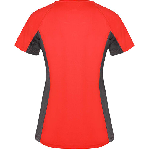 Shanghai Sport T-Shirt Für Damen , rot / dark lead, Mesh mit Cool Fit Finish 100% Polyester, 140 g/m2, Contrast fabric, Mesh mit Cool Fit Finish 100% Polyester, 140 g/m2, 2XL, , Bild 3