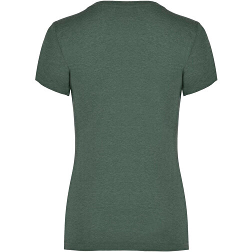 Fox T-Shirt Für Damen , heather bottle green, Single jersey Strick 65% Polyester, 35% Baumwolle, 150 g/m2, 2XL, , Bild 2