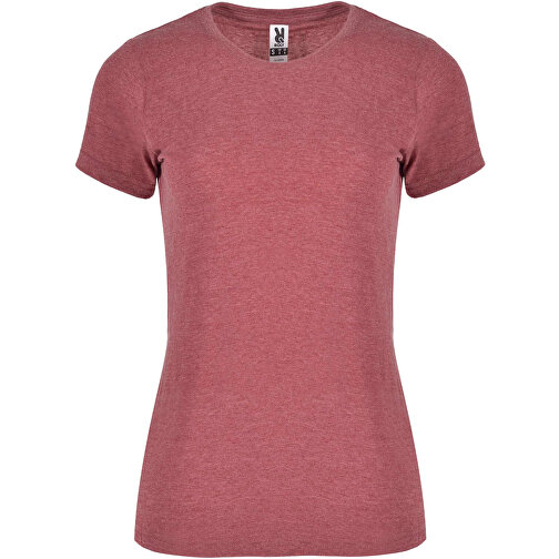 Fox T-Shirt Für Damen , heather garnet, Single jersey Strick 65% Polyester, 35% Baumwolle, 150 g/m2, L, , Bild 1