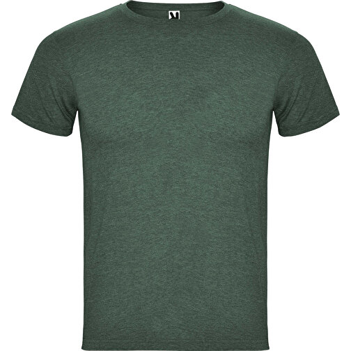 Fox T-Shirt Für Herren , heather bottle green, Single jersey Strick 65% Polyester, 35% Baumwolle, 150 g/m2, XL, , Bild 1