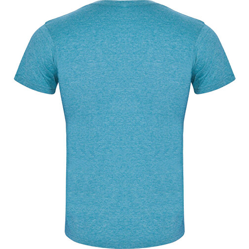 Fox T-Shirt Für Herren , heather turquoise, Single jersey Strick 65% Polyester, 35% Baumwolle, 150 g/m2, M, , Bild 3