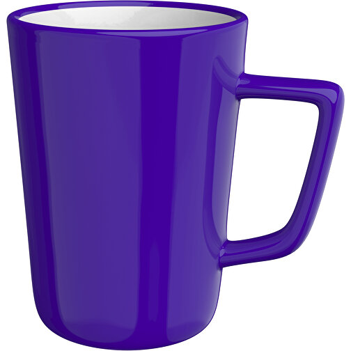 Taco Aussen Farbig Innen Weiss 450ml , violet / weiss, New Bone China Porzellan, 12,00cm x 12,50cm (Höhe x Breite), Bild 1