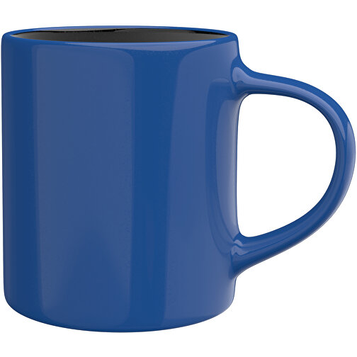 Master Aussen Farbig Innen Schwarz 320ml , dunkelblau / schwarz, New Bone China Porzellan, 9,00cm x 12,00cm (Höhe x Breite), Bild 1