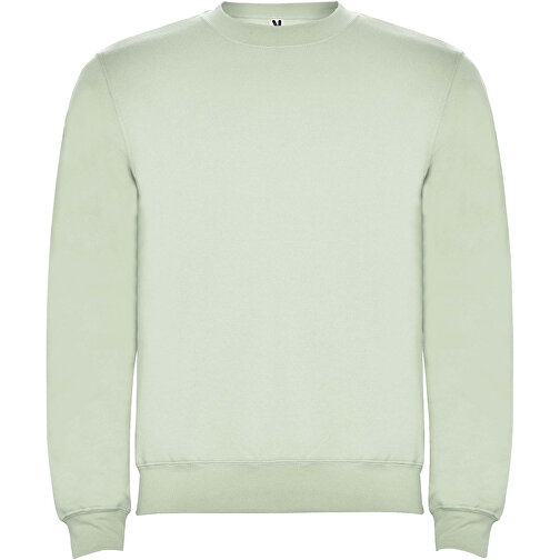 Clasica Sweatshirt Mit Rundhalsausschnitt Unisex , Mist Green, Strick 50% Baumwolle, 50% Polyester, 280 g/m2, 3XL, , Bild 1