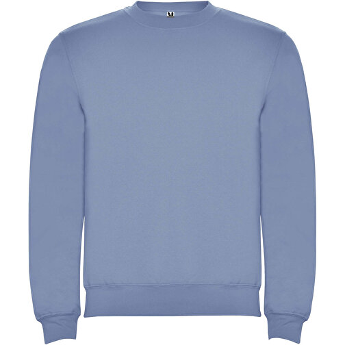 Clasica Sweatshirt Mit Rundhalsausschnitt Unisex , Zen Blue, Strick 50% Baumwolle, 50% Polyester, 280 g/m2, XS, , Bild 1