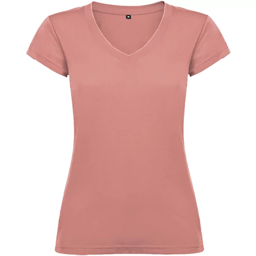 T-shirt a maniche corte con scollo a V da donna Victoria, Immagine 1