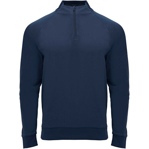 Epiro Half-Zip Sweatshirt Unisex , Navy Blue, Mesh mit Cool Fit Finish 100% Polyester, 200 g/m2, 2XL, , Bild 1