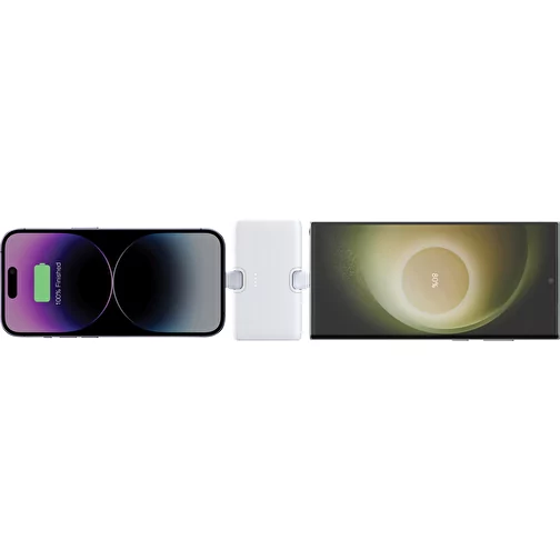 Urban Vitamin Los Angeles 20W Powerbank en plastique RCS rec., blanc, Image 5