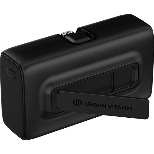 Urban Vitamin Los Angeles 20W powerbank lavet af RCS rec. plast, sort, Billede 9