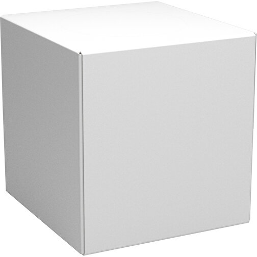 Taschentücher-Box 'Real Cube 100' , weiß, Karton Simcote, GC2 300g/m2 0,55 micron, 11,50cm x 11,50cm x 11,50cm (Länge x Höhe x Breite), Bild 1