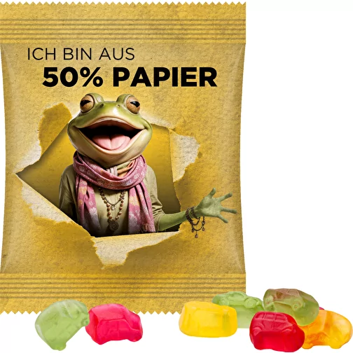 Mini-sachet 10 g, gomme aux fruits formes standard, Image 1